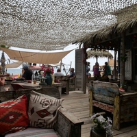 Photo de france - La plage de la Roquille et le Mango's Beach Bar